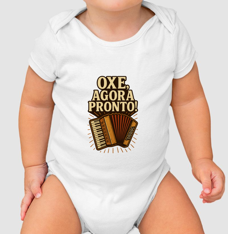 Oxe, agora pronto sanfona!