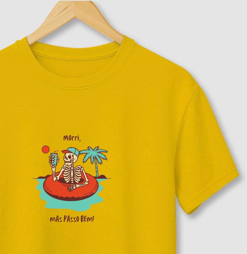 Morri, mas passo bem💀🏝️🍹