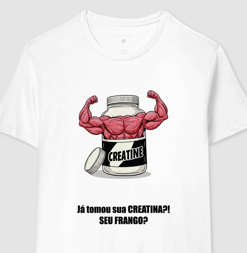 Já tomou sua creatina?