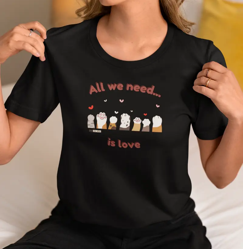 009 - Camiseta 100% algodão AllWeNeed