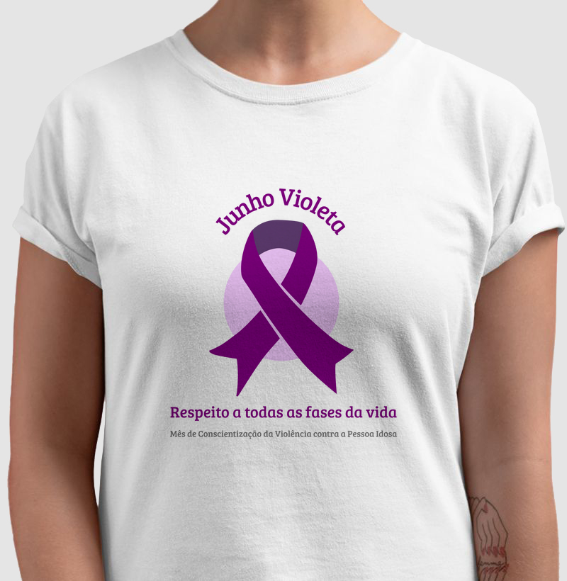 Junho Violeta: Respeite todas as idades!