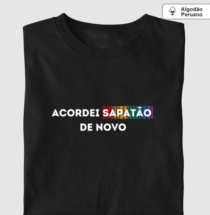 ACORDEI SAPATÃO DE NOVO