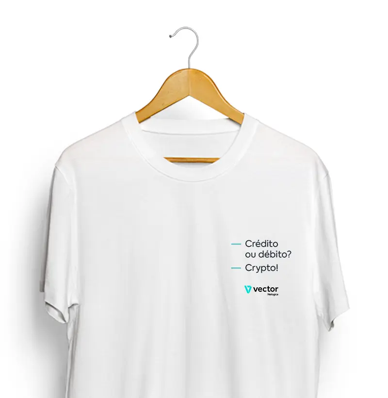 Camiseta Crédito ou Débito