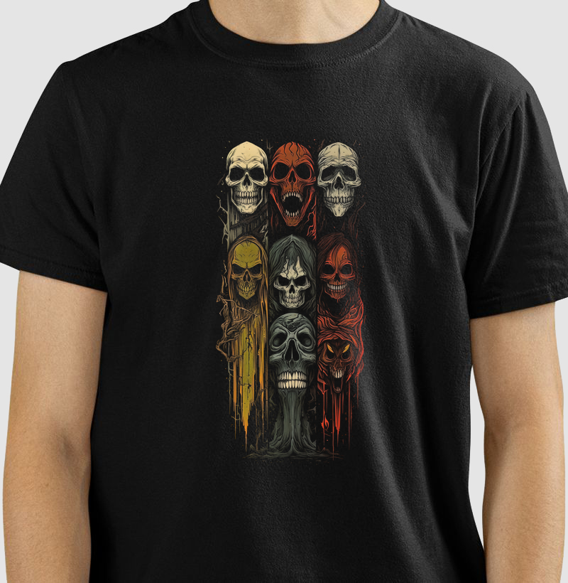 Camiseta Love Skull