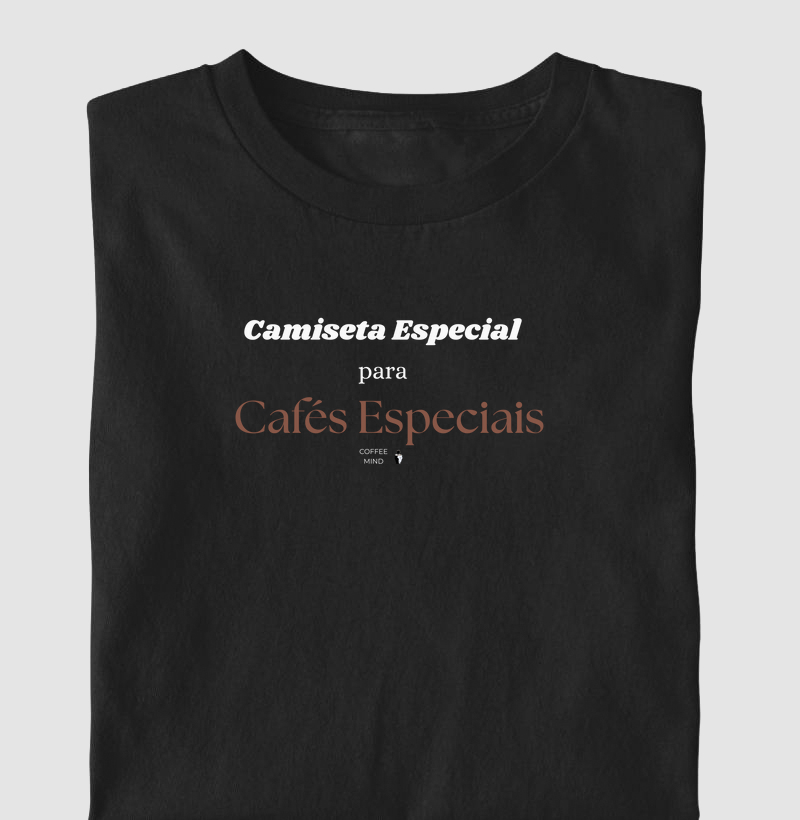 Camiseta Especial para Cafés Especiais
