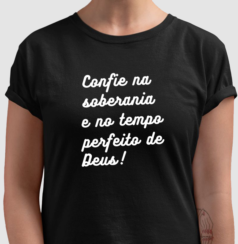 Confie na soberania e no tempo perfeito de Deus!
