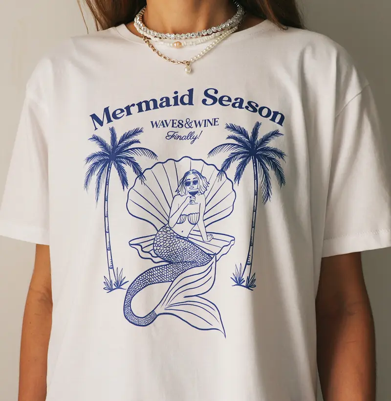 Mermaid Season - Waves & Wine
