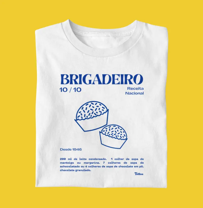 Camiseta "Brigadeiro"