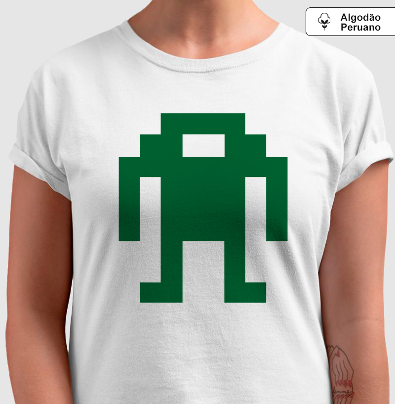 Green Pixel Droid – Think Tee