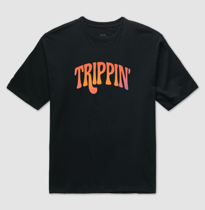 Camiseta oversized - Trippin