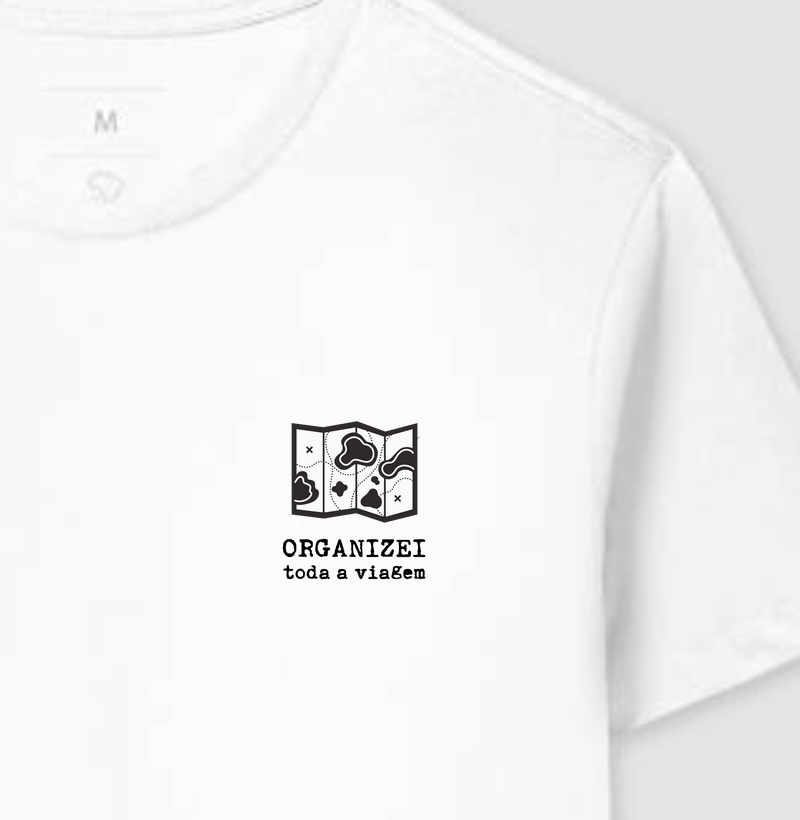 Organizei a viagem