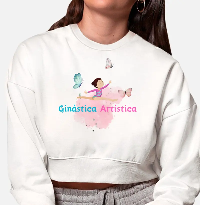 Moleton Ginastica Artistica - Buterfly