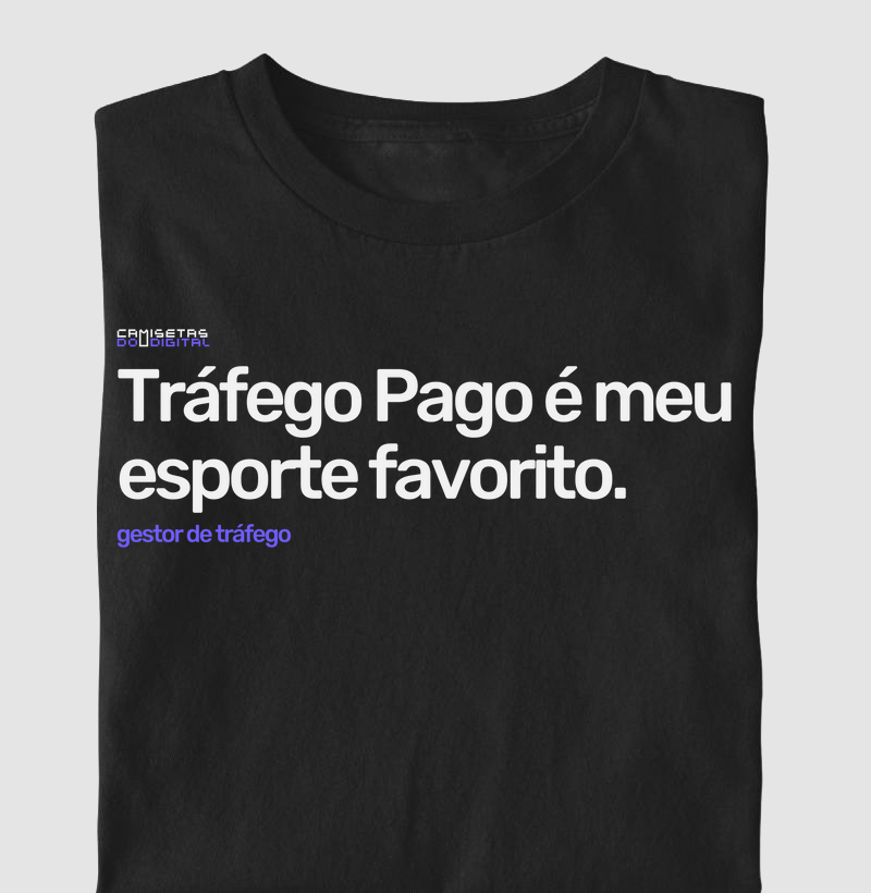 Tráfego Pago é meu esporte favorito.