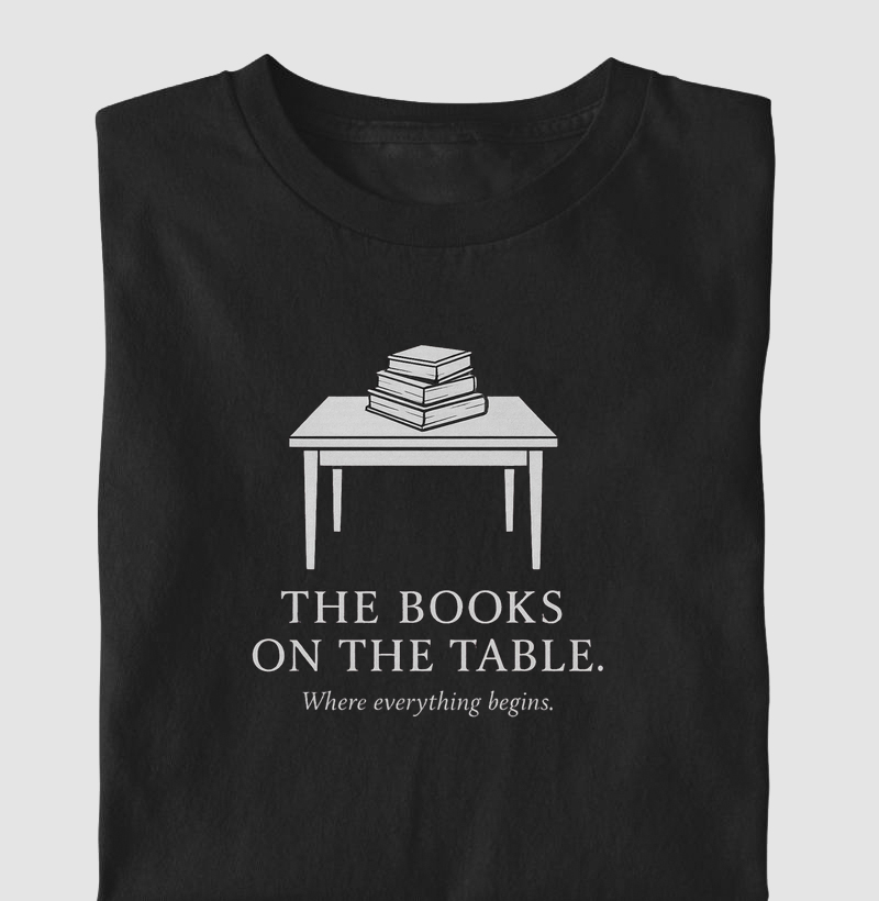 THE BOOKS ON THE TABLE- BEGGINS