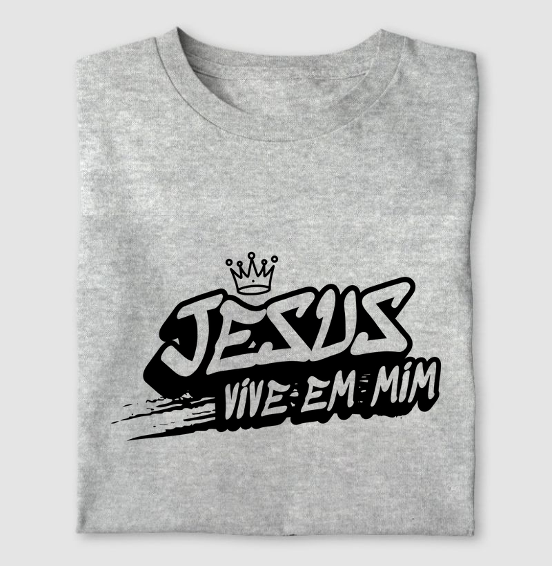 Camiseta Jesus vive em mim