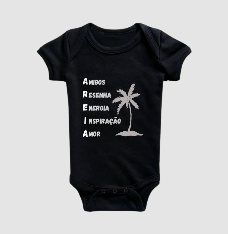 Estampa Acróstico AREIA