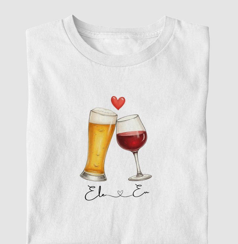 Camiseta Ele e Eu