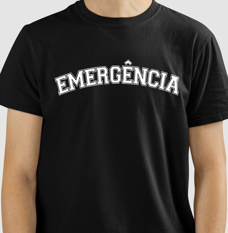 Estampa Emergência 