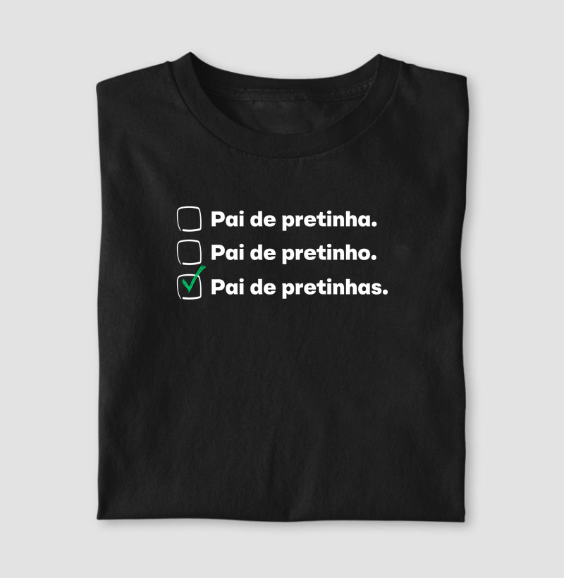 Pai de pretinhas