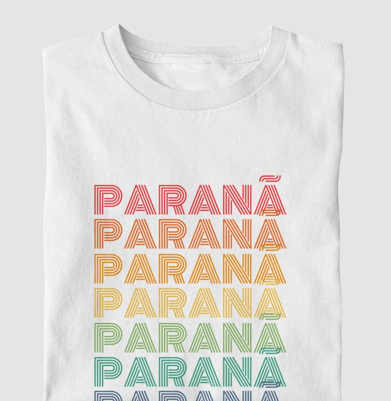 Paranã Letreiro Retrô
