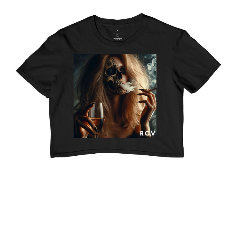Camiseta RCV Rosa Caveira Calunga