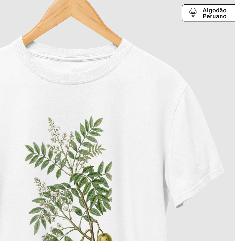 Camiseta Premium Cajá | Coleção Aquarela Nativa