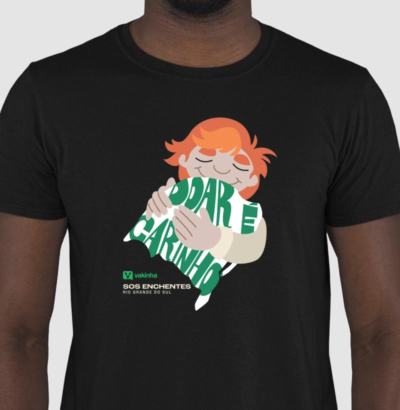 CAMISETA - DOAR É CARINHO