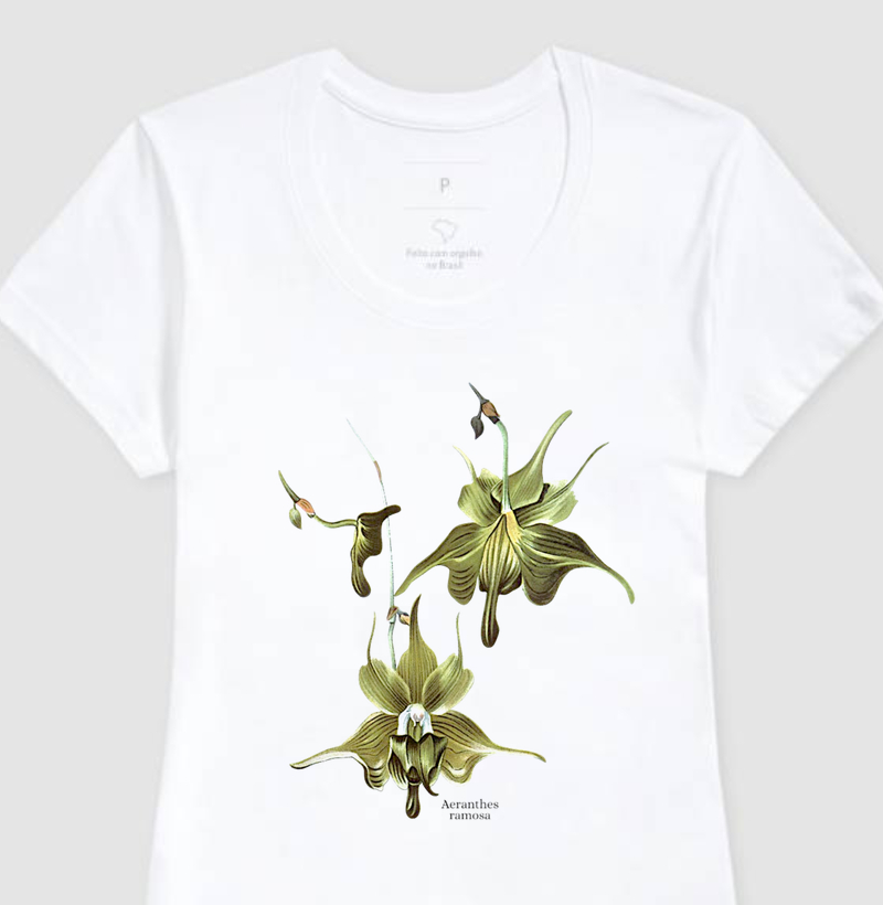 Camiseta Feminina Aeranthes ramosa