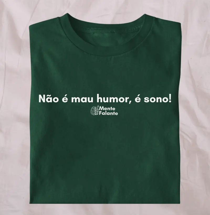 Não é Mau Humor, É Sono!