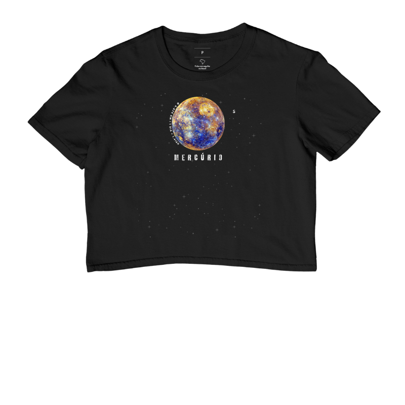 Mercúrio, o Mensageiro Celestial. Camiseta Supernova Estampada 