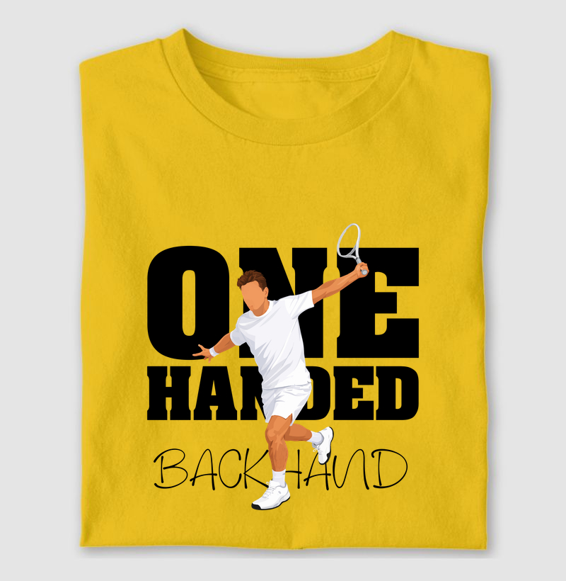 One Handed Backhand (Canhoto)