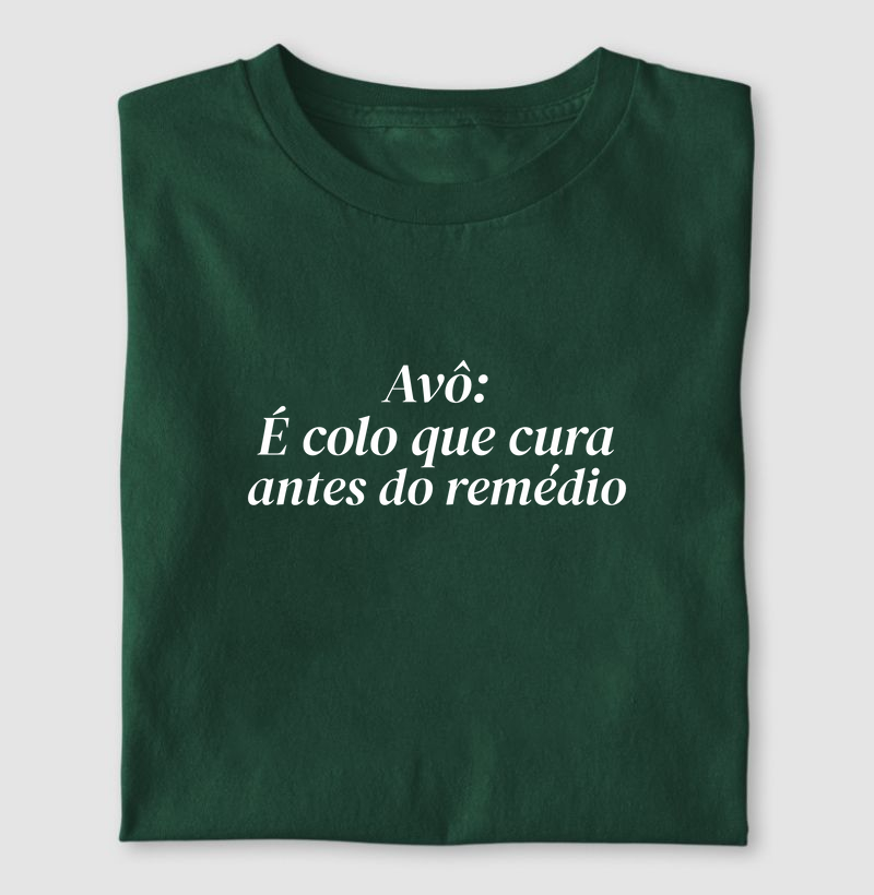 AVÔ É COLO QUE CURA ANTES DO REMÉDIO