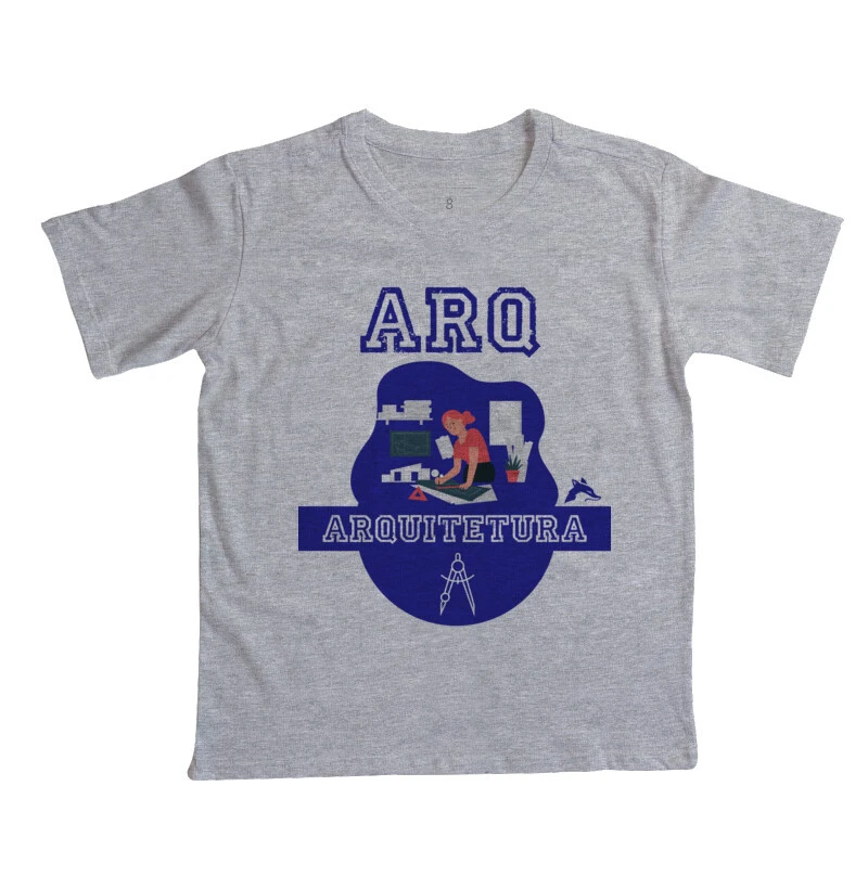 Camiseta Infantil Arquitetura 0018