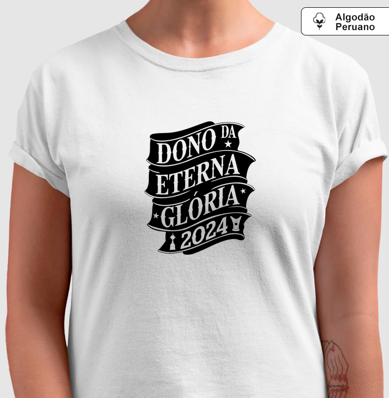 Camiseta Algodão Peruano Eterna Glória