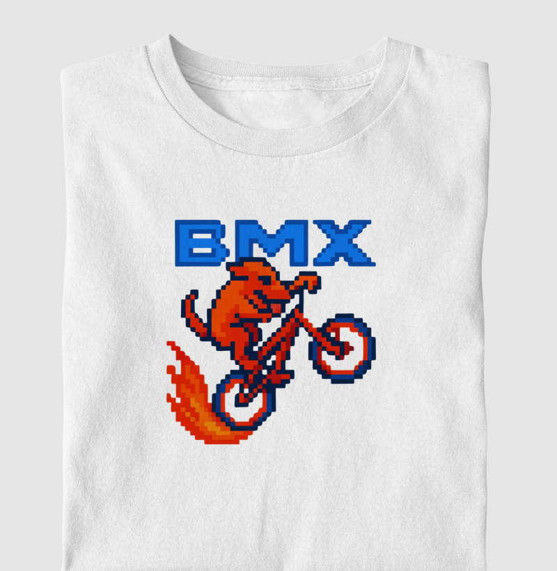Cão BMX pixel