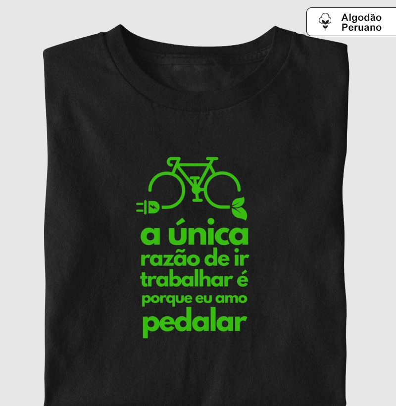 A única razão de ir trabalhar