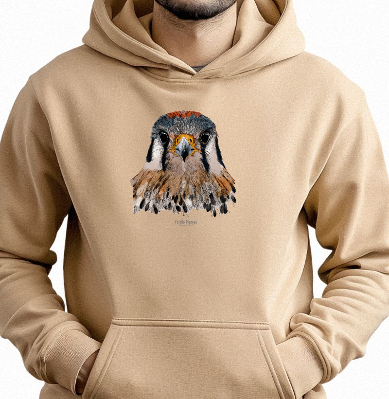 Falcão Pigmeu Inky - Moletom Hoodie