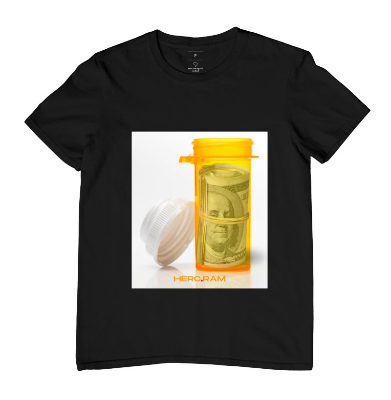 Camiseta Masculina Herc.Ram Melhor Remédio