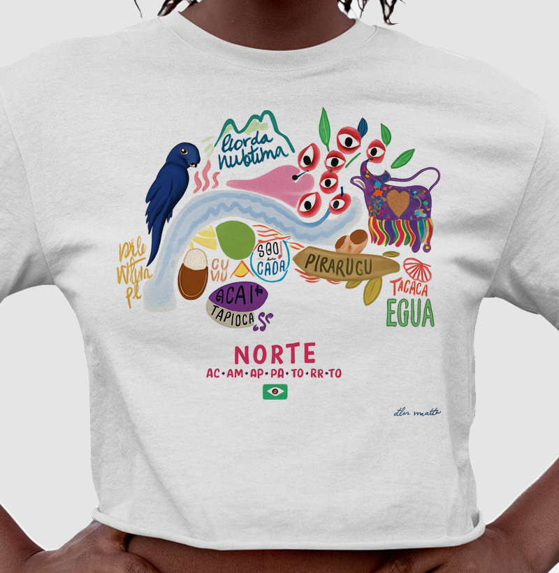 Cropped Alma Nordestina