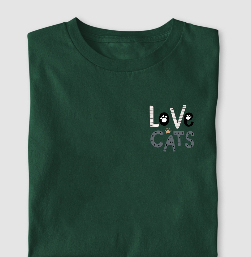 Camiseta Love Cats