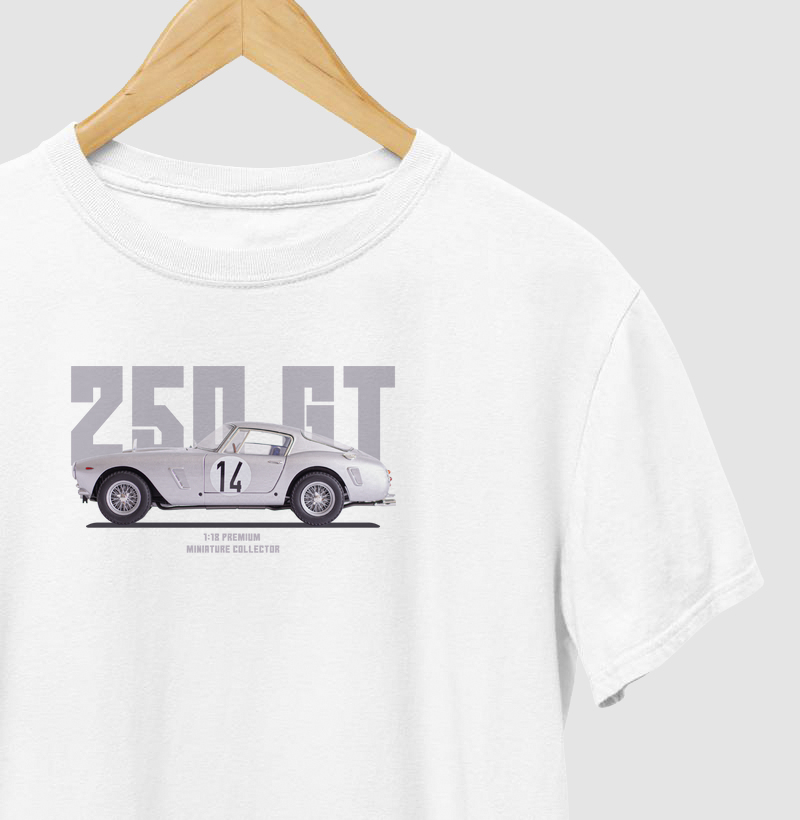 Camiseta para colecionador 1:18 Ferrari 250 GT HotWeels Elite