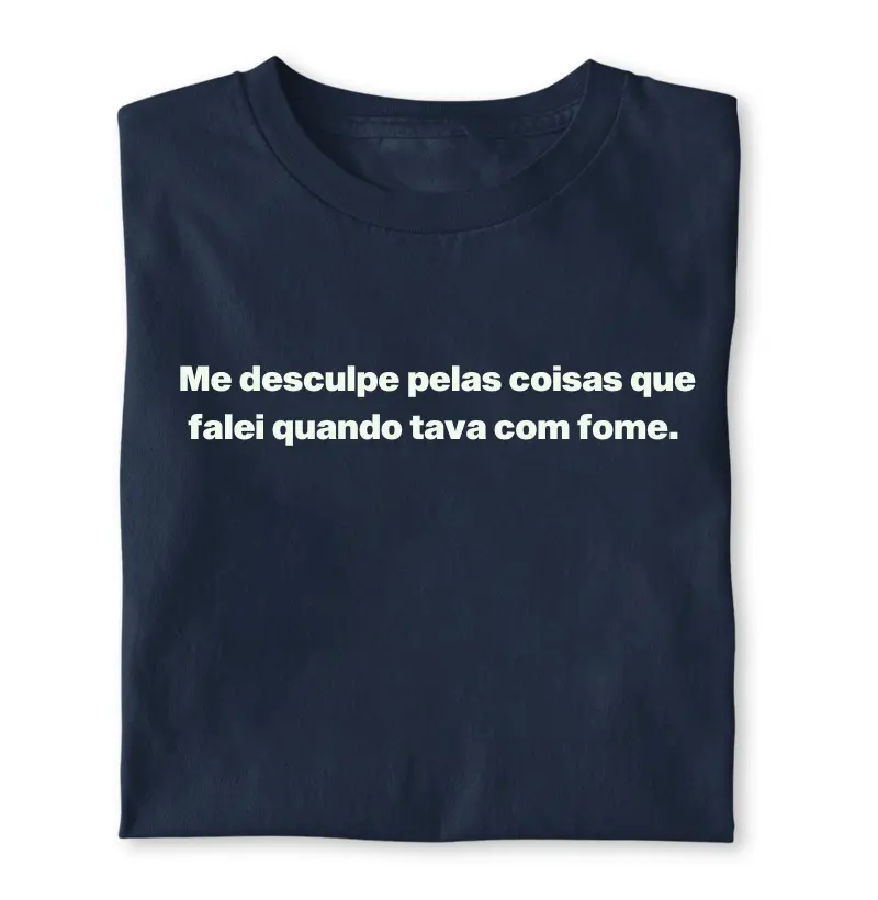 Me desculpe