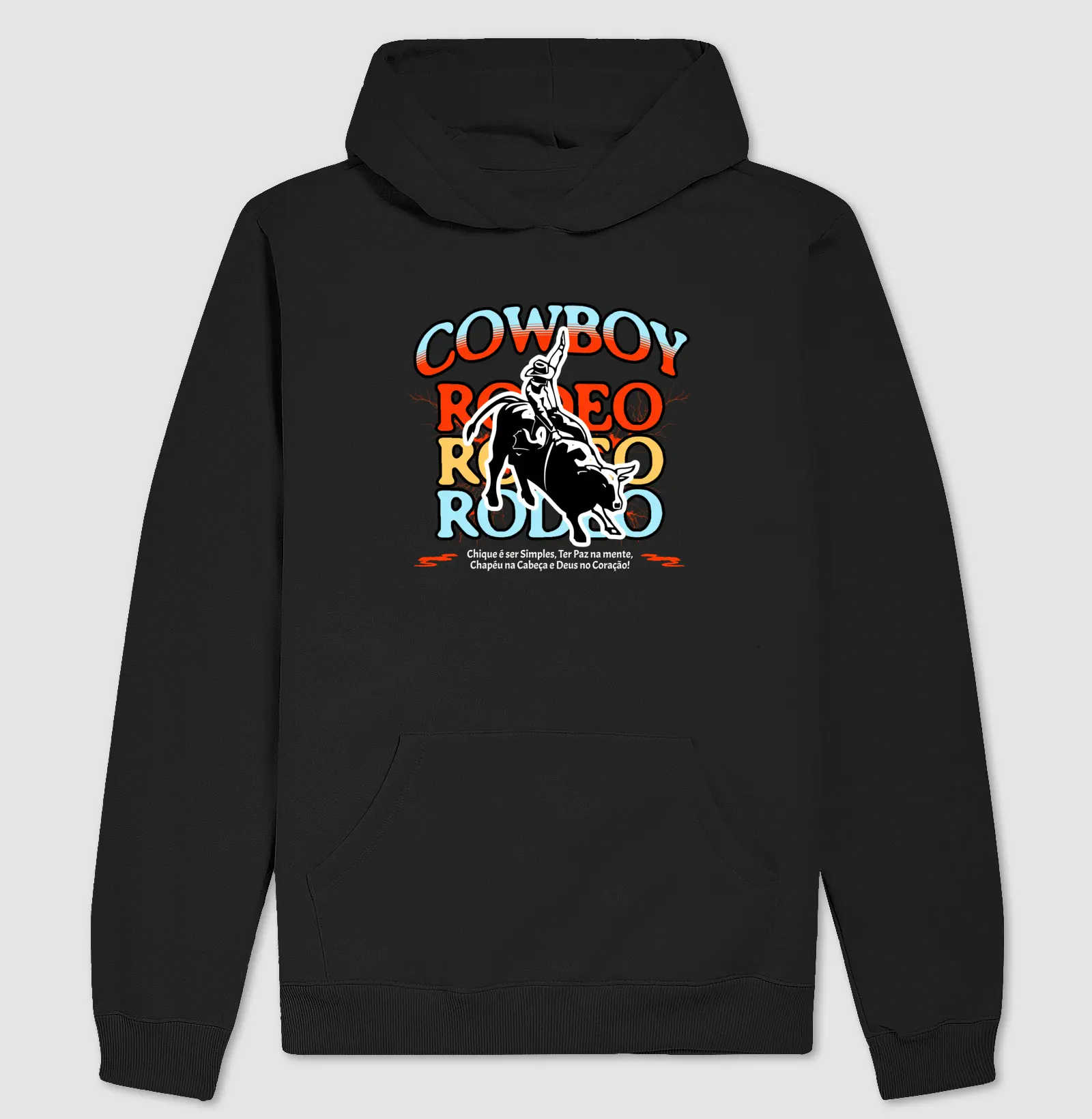 Hoodie Moletom Cowboy Rodeo