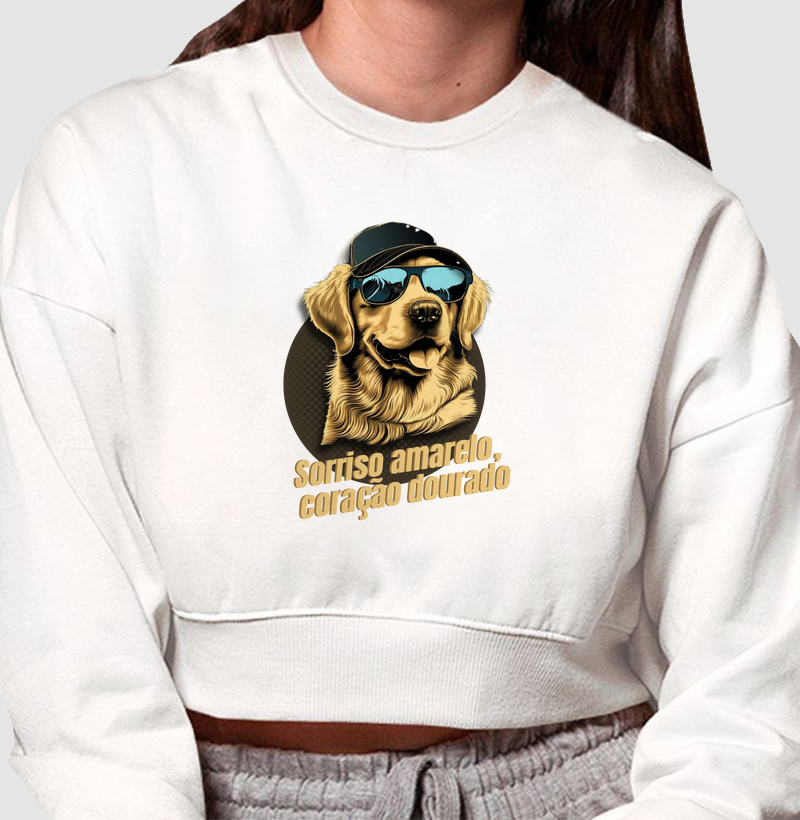 Cropped Moletom Cãowear