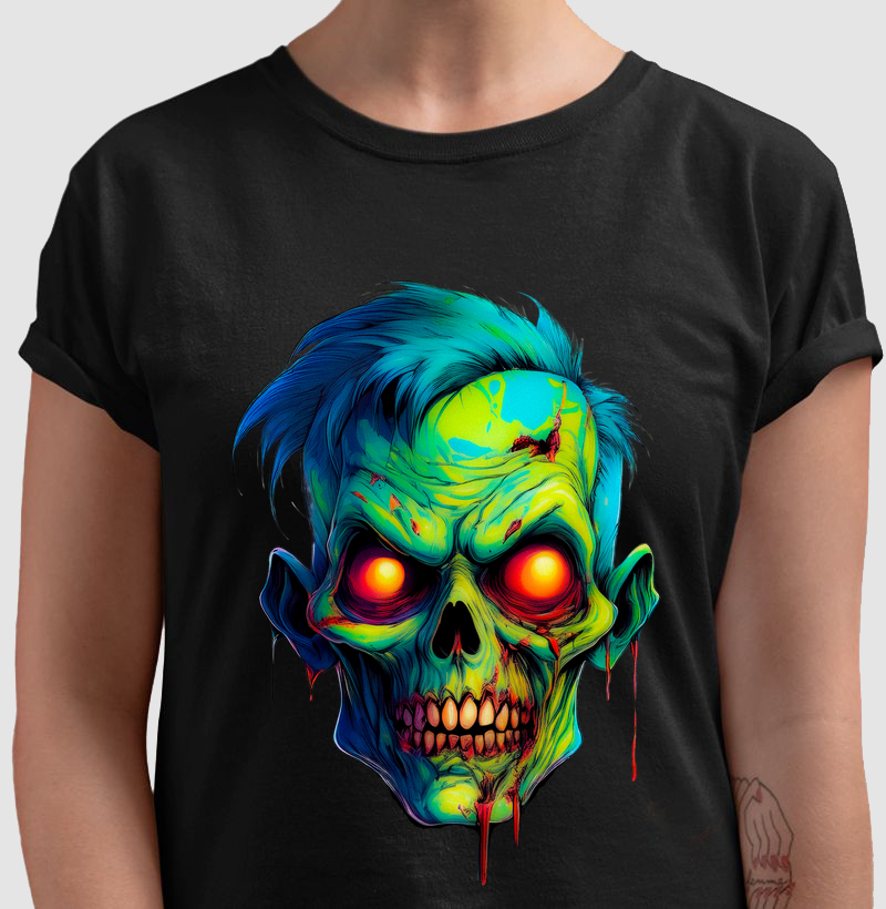 Camiseta Halloween Zombie