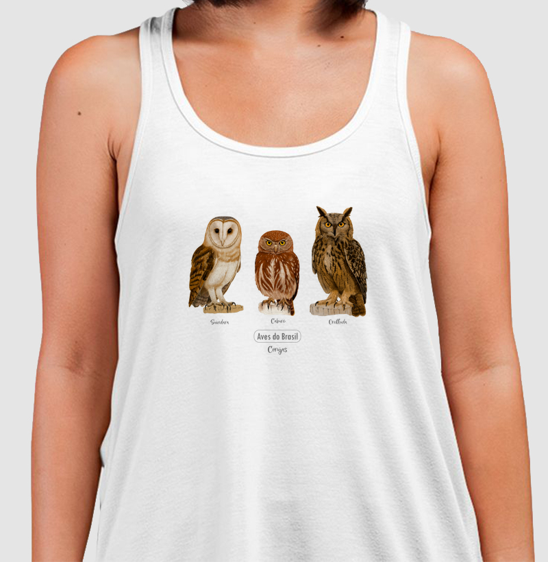 Aves do Brasil - Coletivo Corujas - Regata