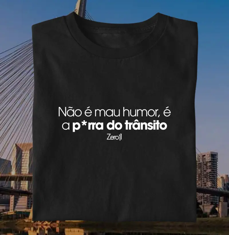 Não é mau humor