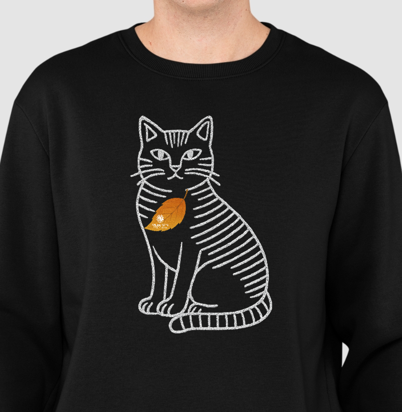 Estampa Felino Gato Vazado