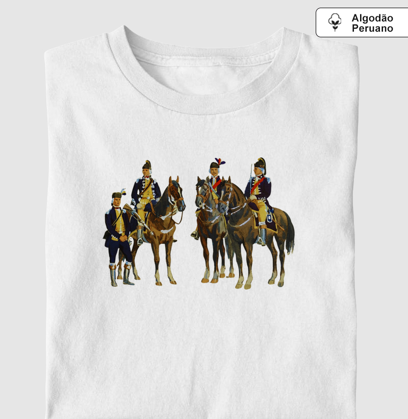 Camiseta Esquadrão da Guarda dos Vice-Reis, Rio de Janeiro (1786)