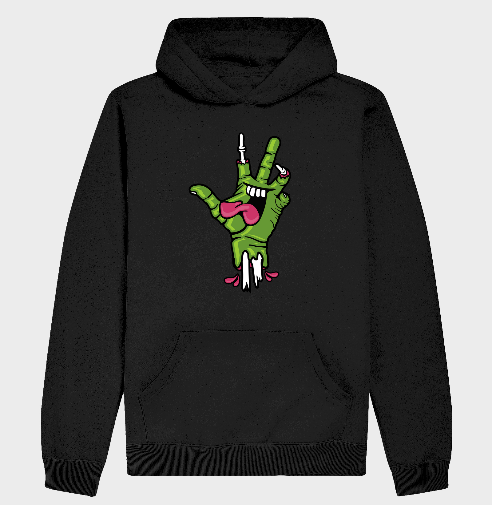 Mão zumbi streetwear